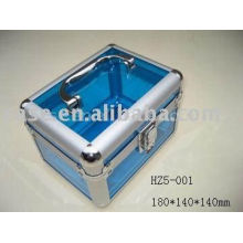 2014 new hot customized aluminum cosmetic box make up case